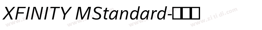 XFINITY MStandard字体转换